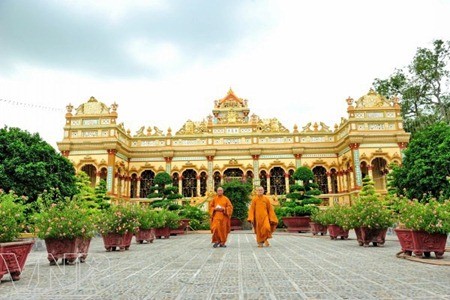 Chùa Vĩnh Tràng - Văn phòng lớp cao đẳng Phật học
